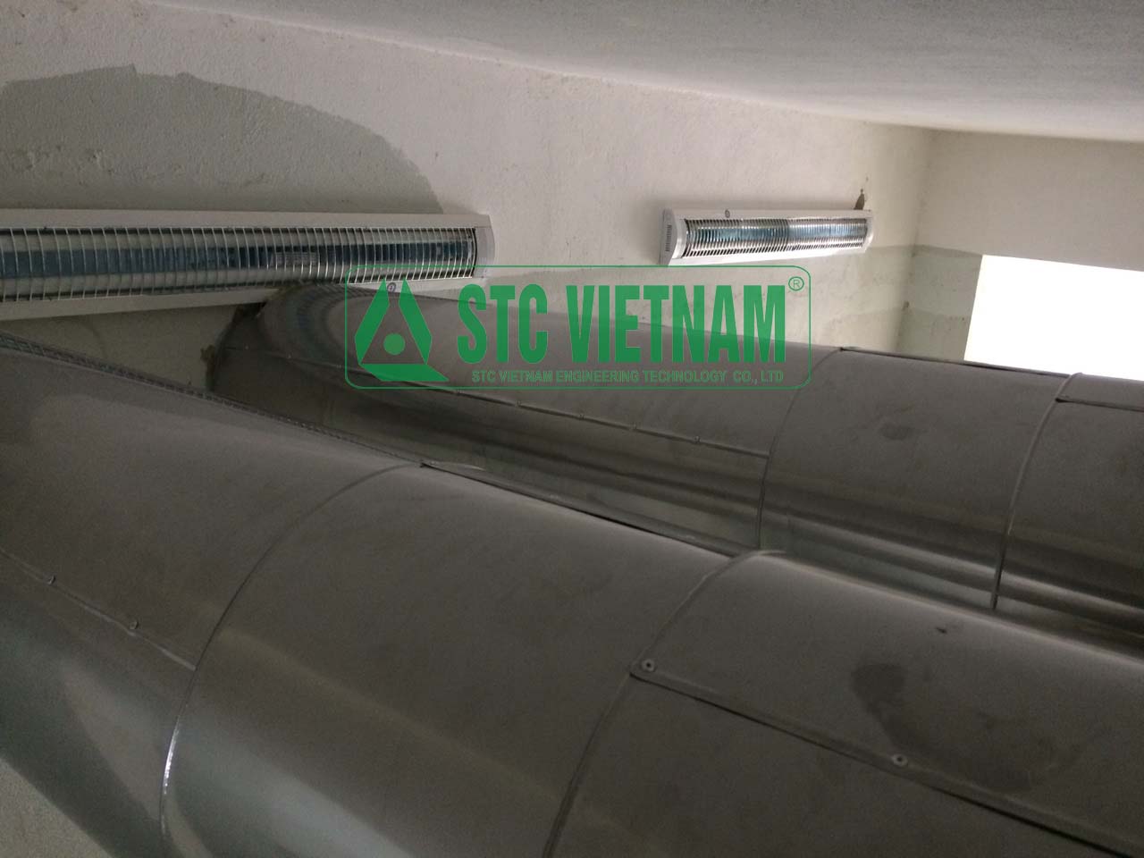 Áo cách nhiệt Inox Ống khói máy phát điện D320