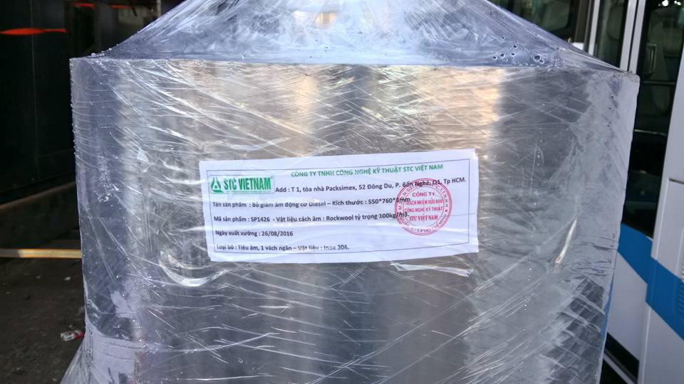 Stainless steel muffler