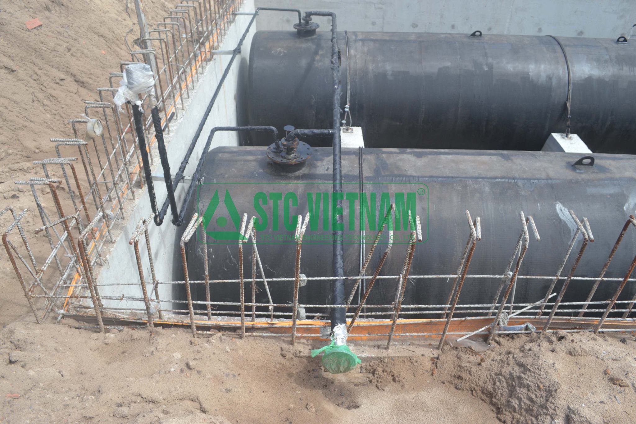 Bồn dầu máy phát điện 30.000 lít