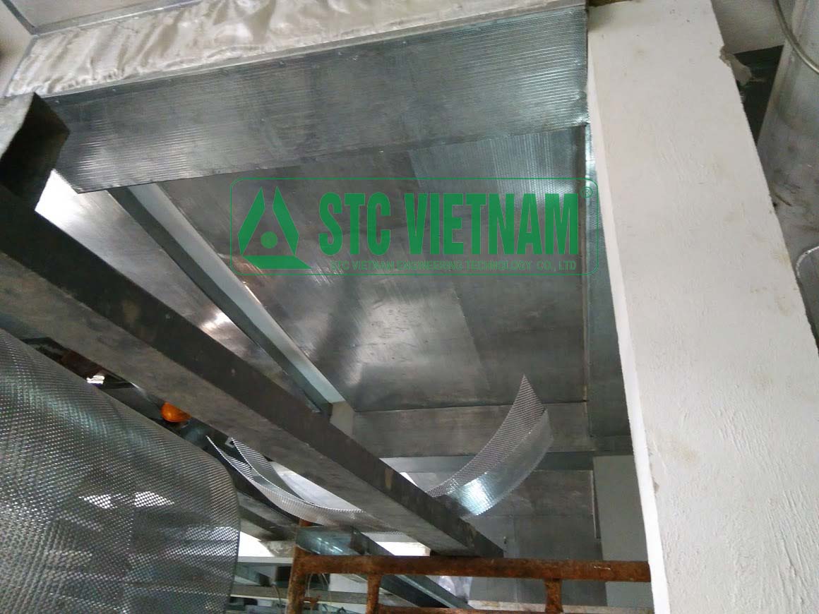 Soundproof wall of generator room tole 0.6mm