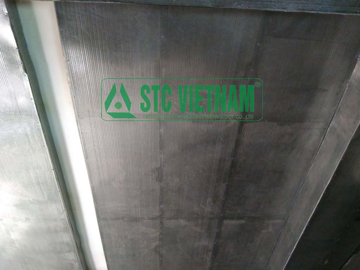 Soundproof wall of generator room tole 0.6mm