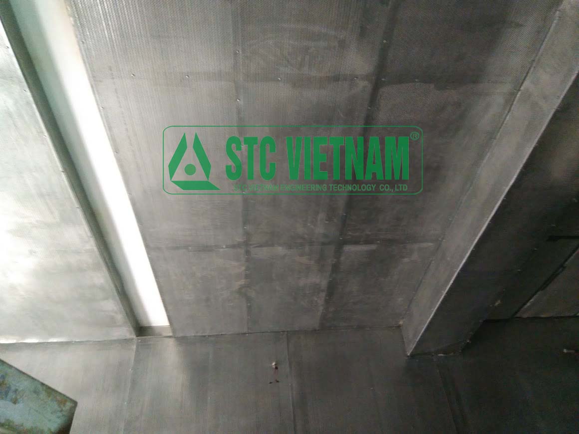 Soundproof wall of generator room tole 0.6mm