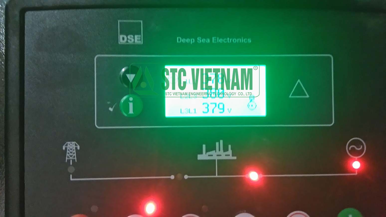 Try loading the 800 Kva generator