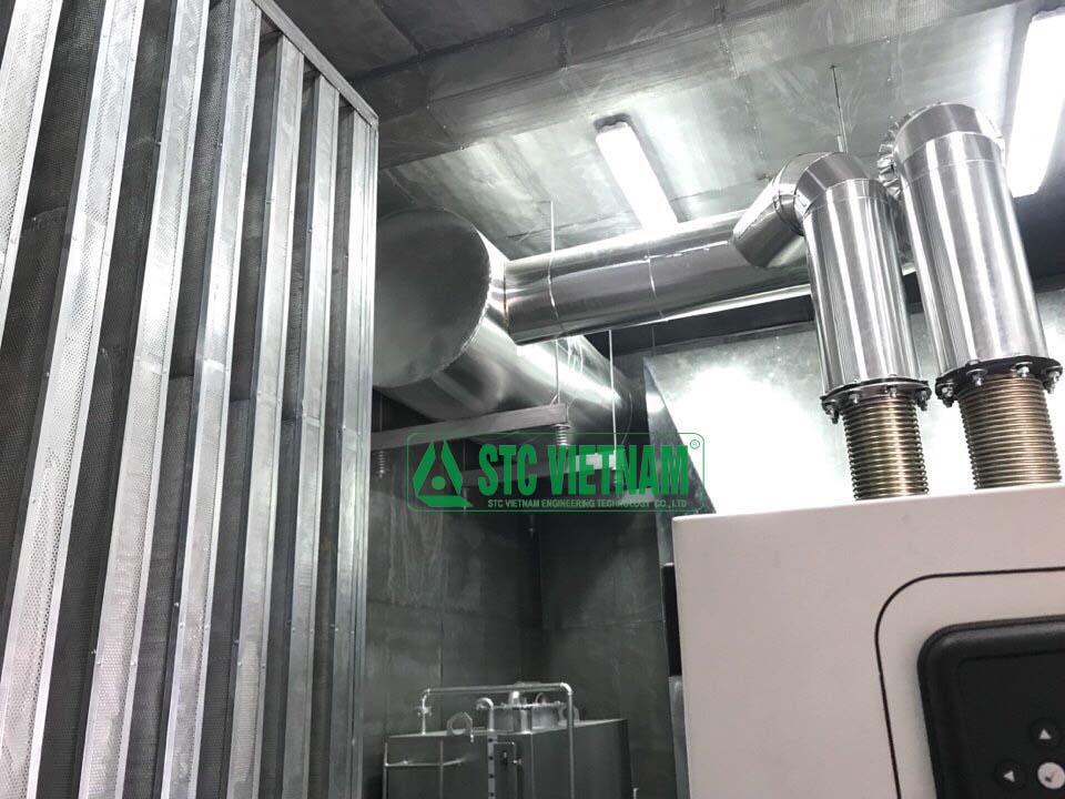 Cách âm chống ồn phòng máy phát điện, Chiller, Root Bower