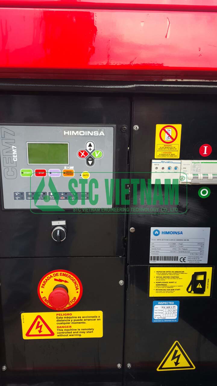 Máy phát điện cũ Himoinsa 35 Kva