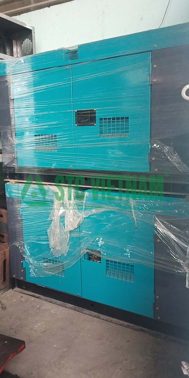 Machining the soundproof casing of Denyo generator