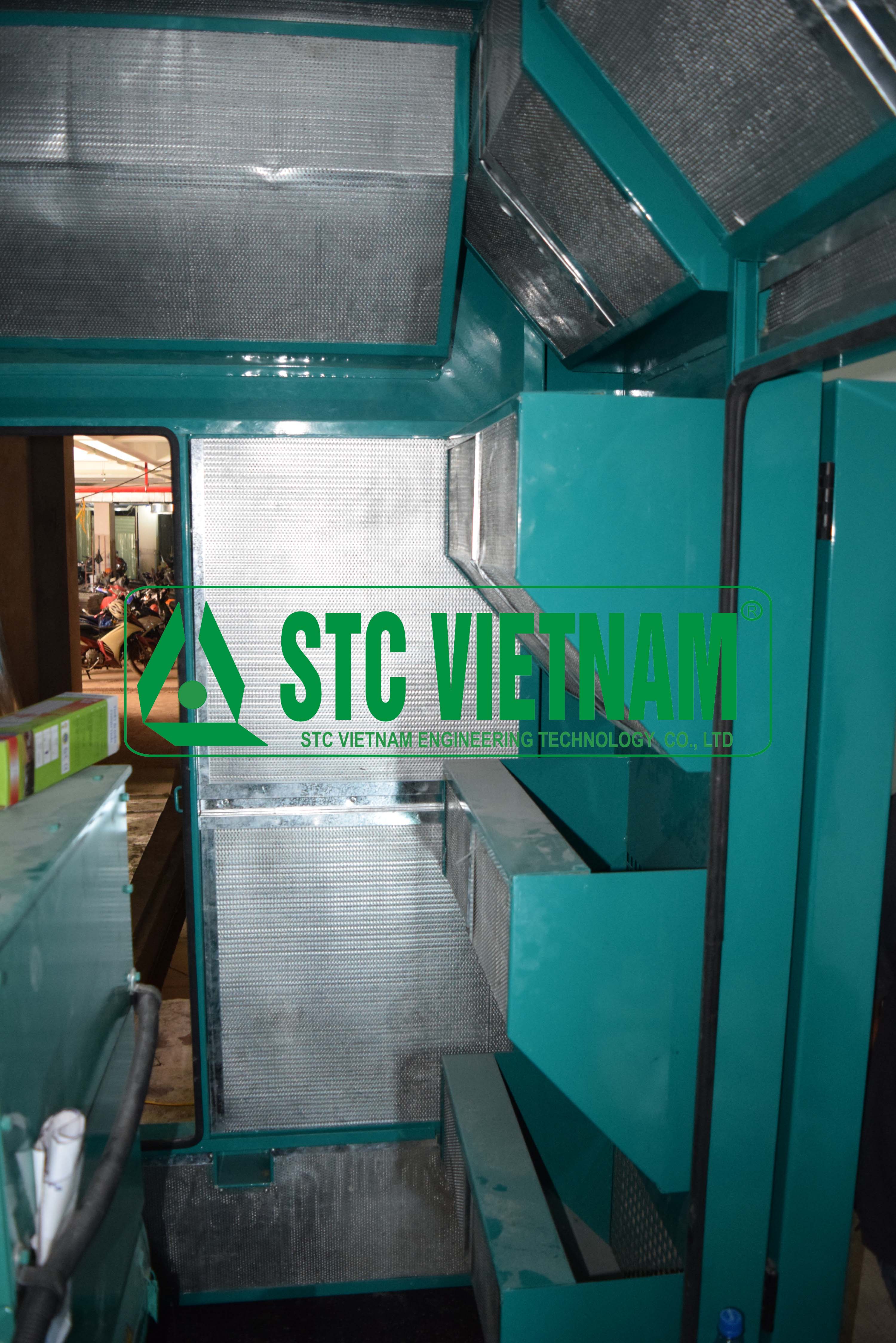 Thùng cách âm máy phát điện 1500 Kva