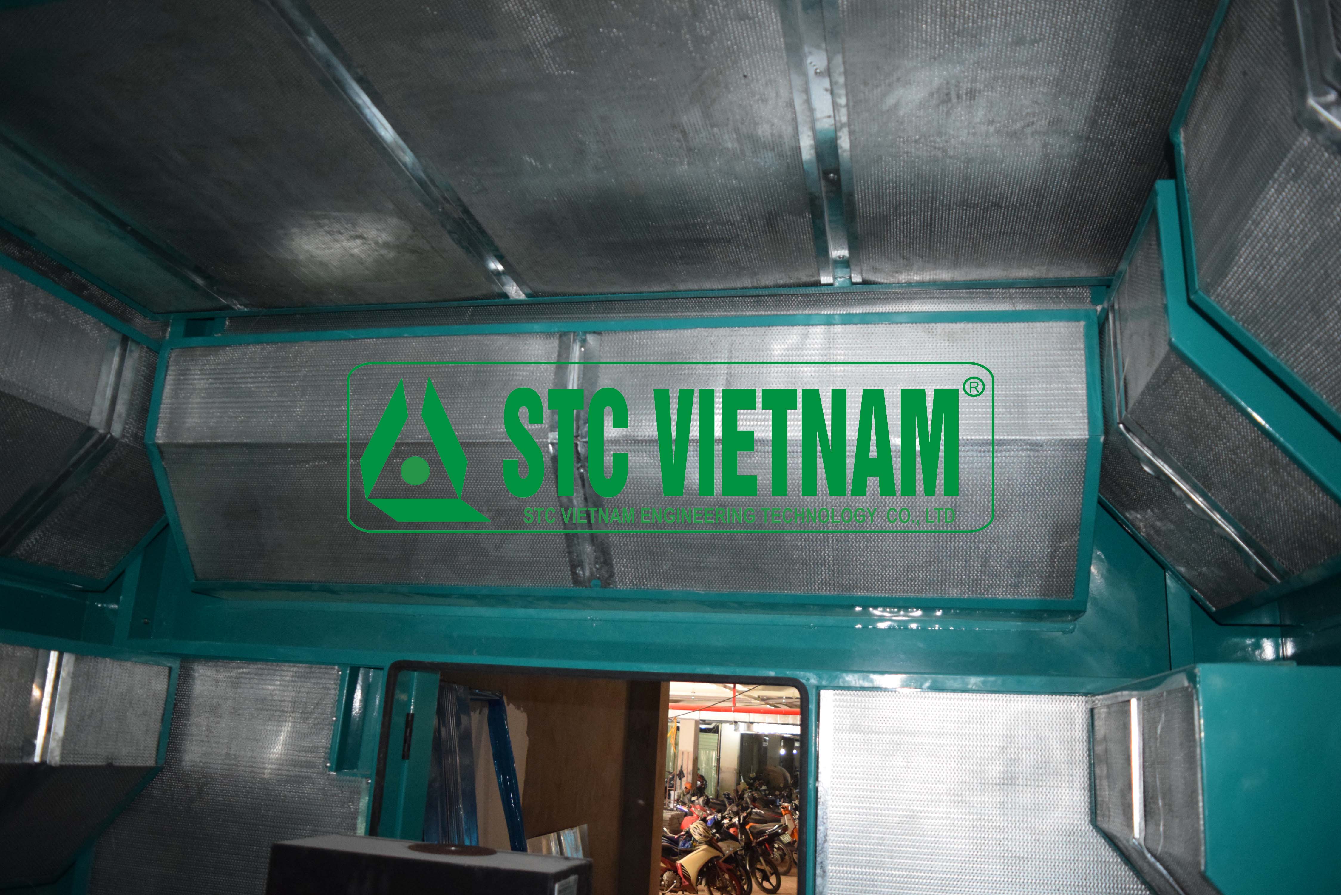 Thùng cách âm máy phát điện 1500 Kva