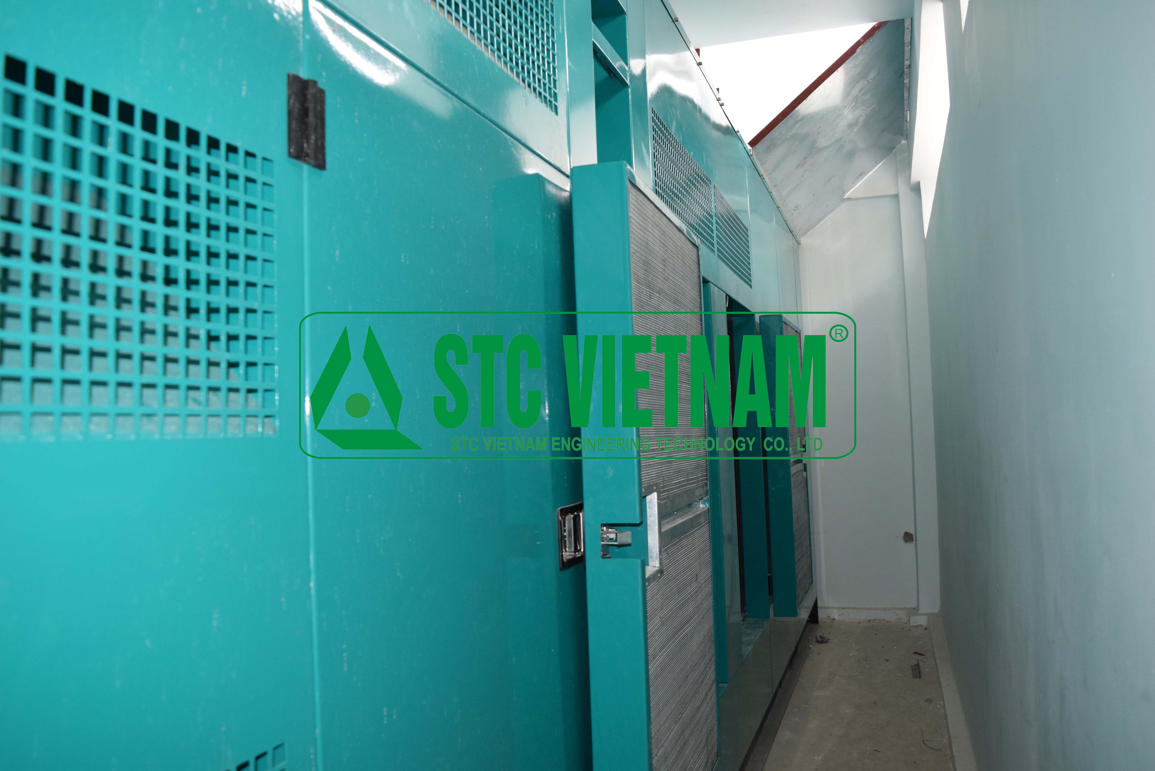 Thùng cách âm máy phát điện 1500 Kva