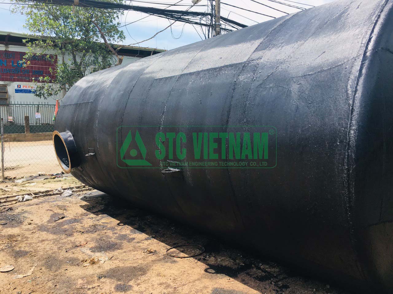 Gia công bồn xăng dầu giá rẻ 3000 lít