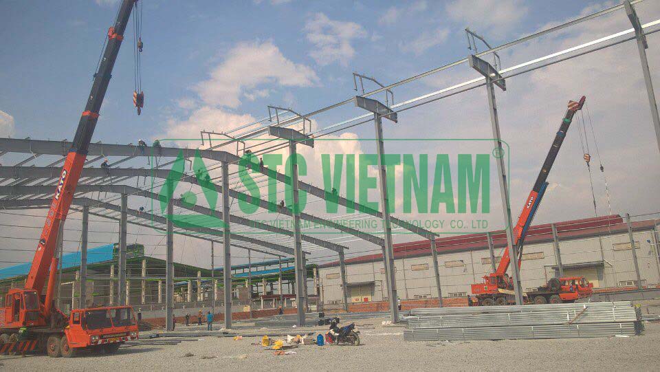 Xây dựng nhà tiền chế, nhà xưởng