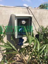 Level indicator oil supply throat cabinet