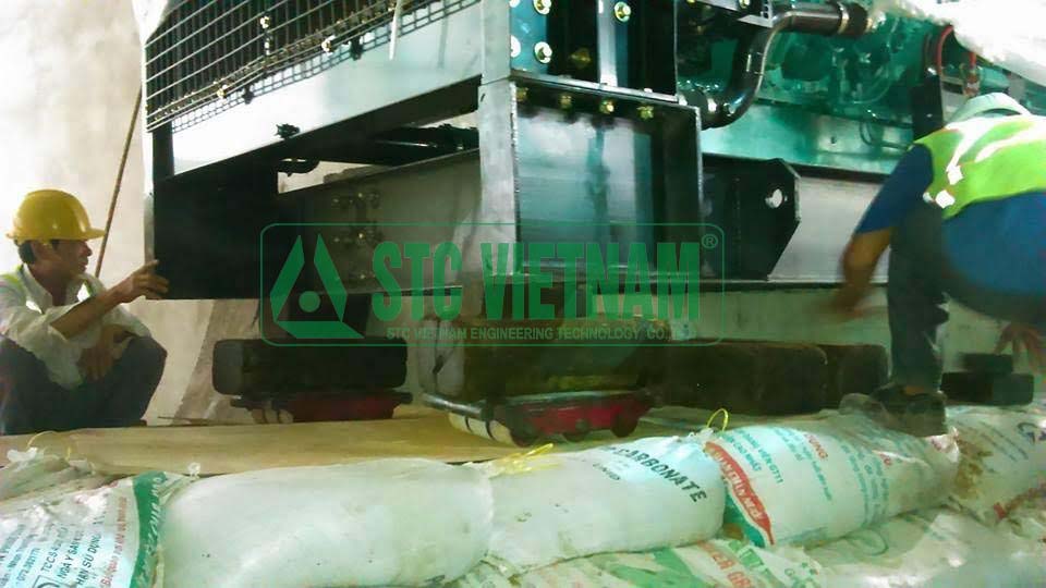 Transport, relocation and installation of generators in hcm city
