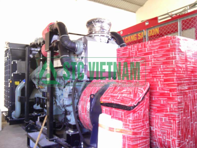 Transport, relocation and installation of generators in hcm city