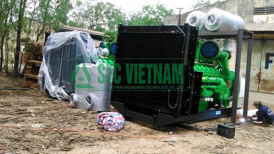 Transport, relocation and installation of generators in hcm city