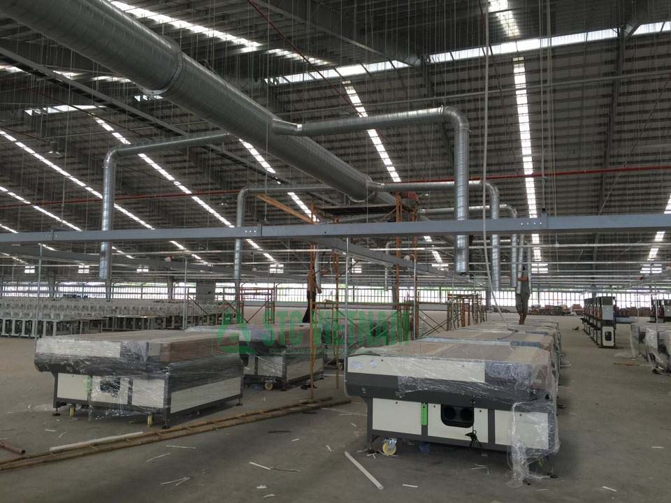 Hệ thống hút bụi gỗ