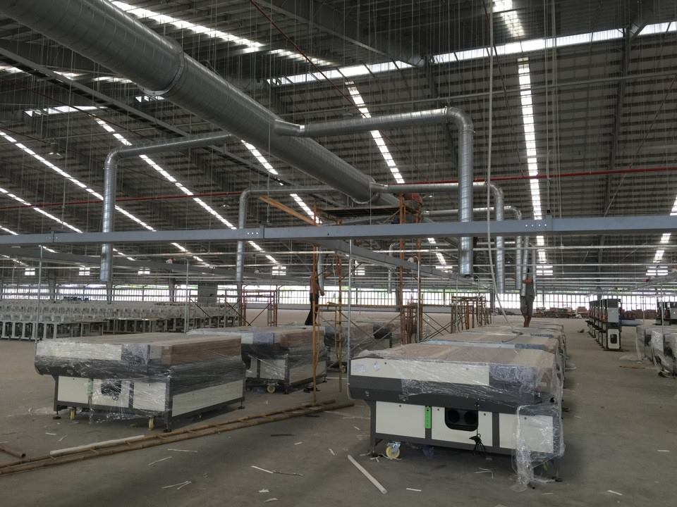 Hệ thống hút bụi gỗ