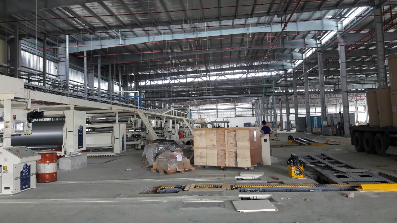Dây chuyền sản xuất thang máng cáp, tủ điện