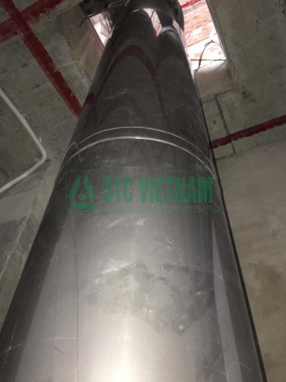 Thermal insulation chimney D400, stainless steel