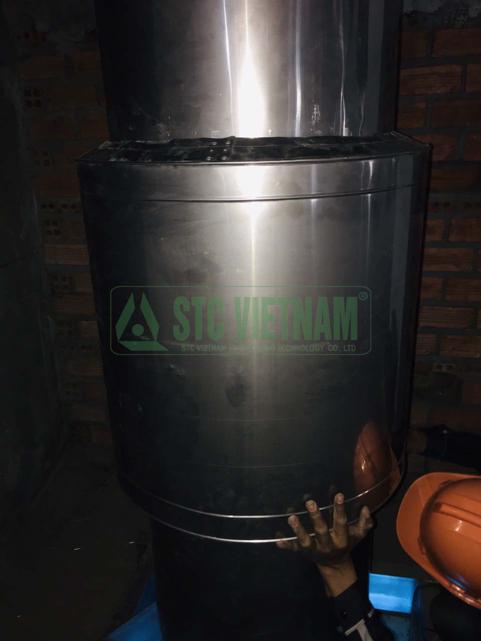 Thermal insulation chimney D400, stainless steel