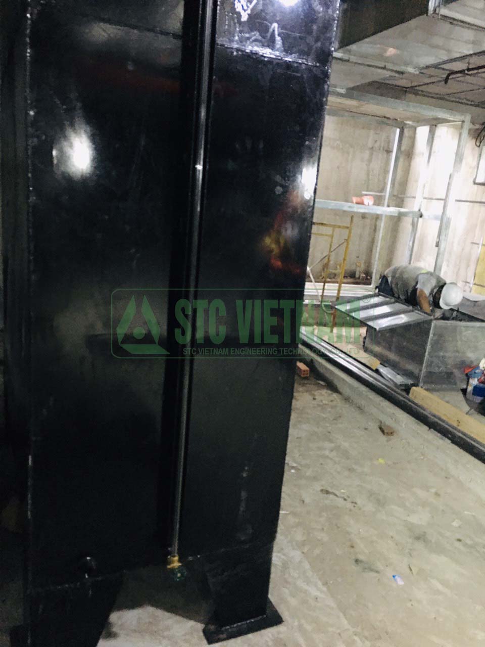 3000 liter, 4mm generator oil tank