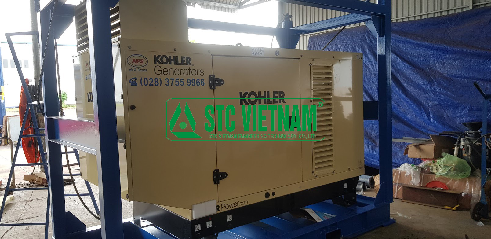 Vỏ cách âm máy phát điện Kohler 440 Kva