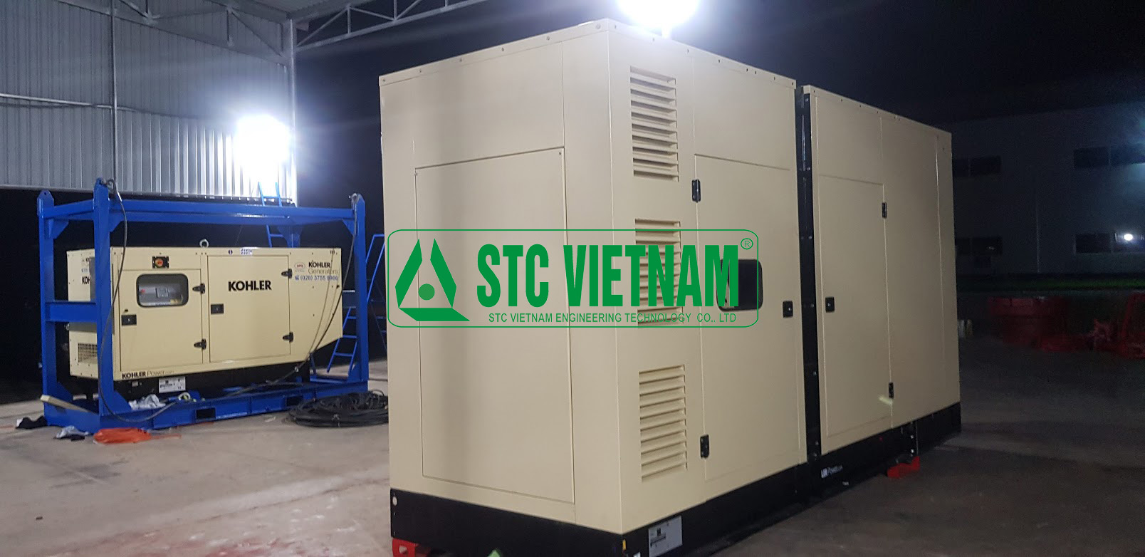 Vỏ cách âm máy phát điện Kohler 440 Kva
