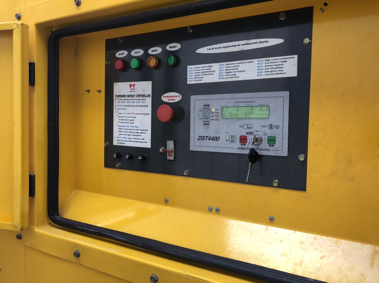 Máy phát điện Cũ JohnDeere 440 Kva EN