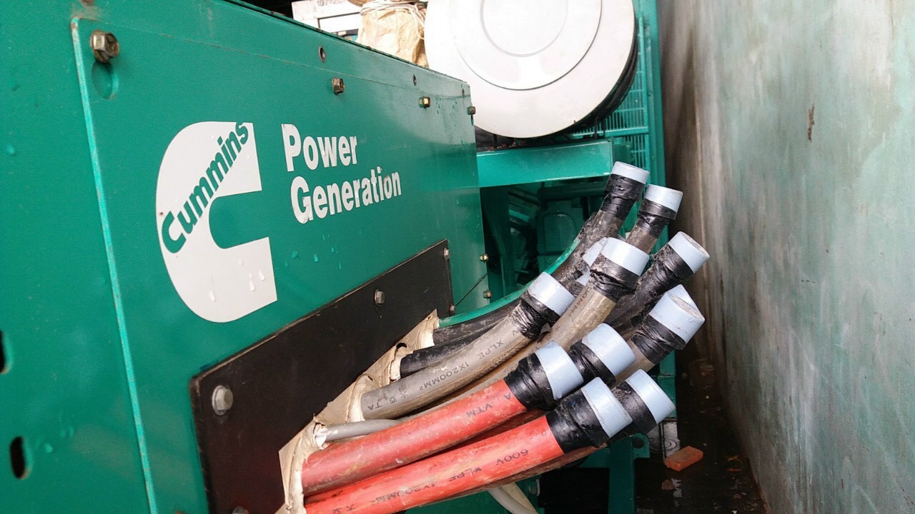 Old Generator 1100 Kva Cummins Power