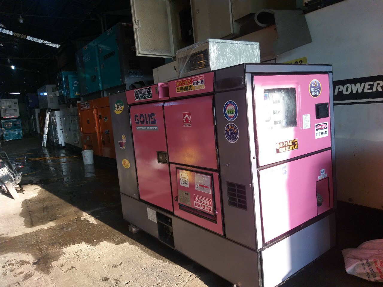 Máy phát điện Cũ Yanmar Genset 15kva GS