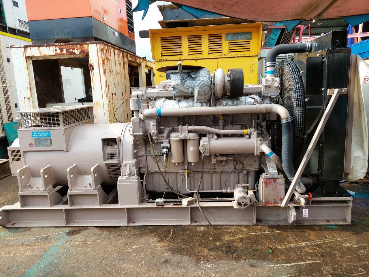 Old Generator 630 Kva Yanmar