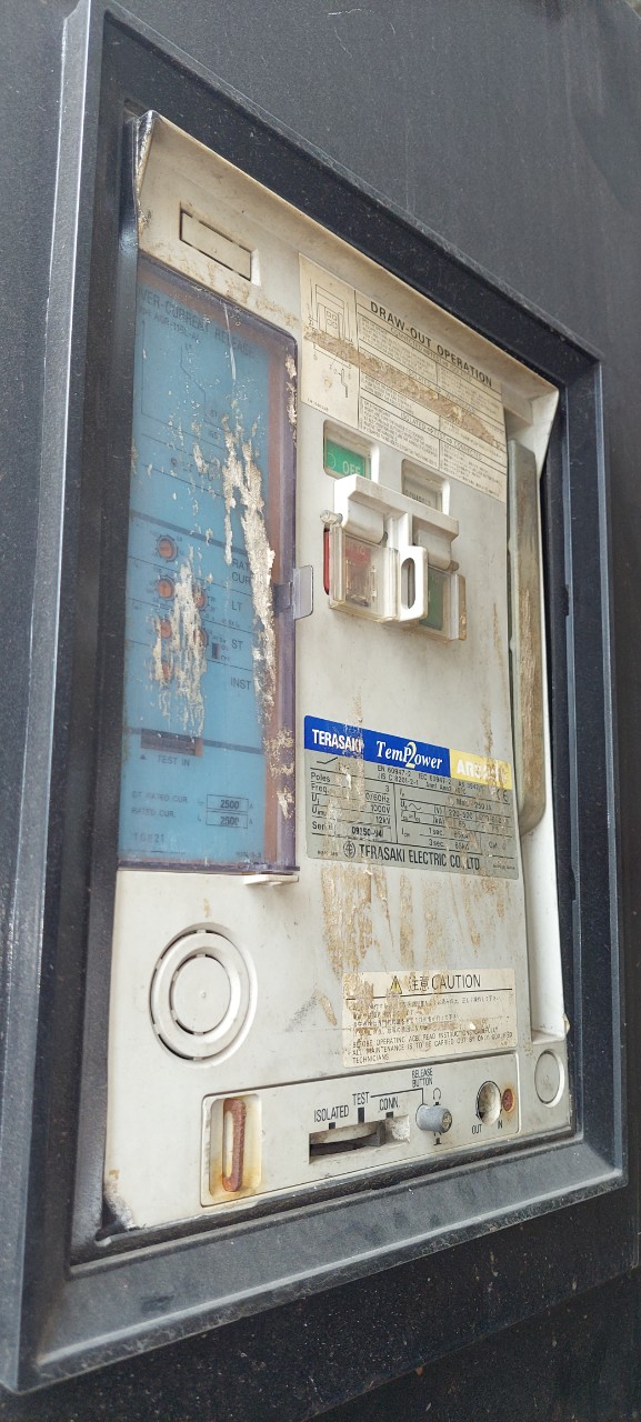 Old generator 1500 Kva Perkins FG Willson