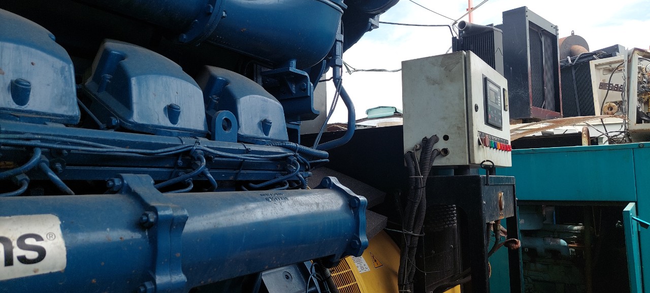 Old generator 1500 Kva Perkins FG Willson