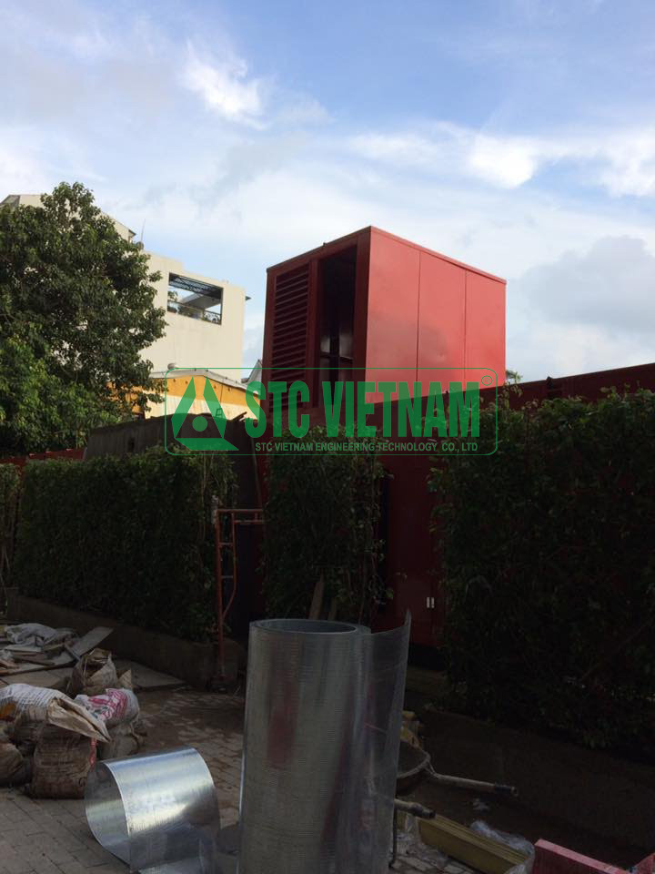 Containers, Containers, Soundproofing 1650 Kva Cummins generators
