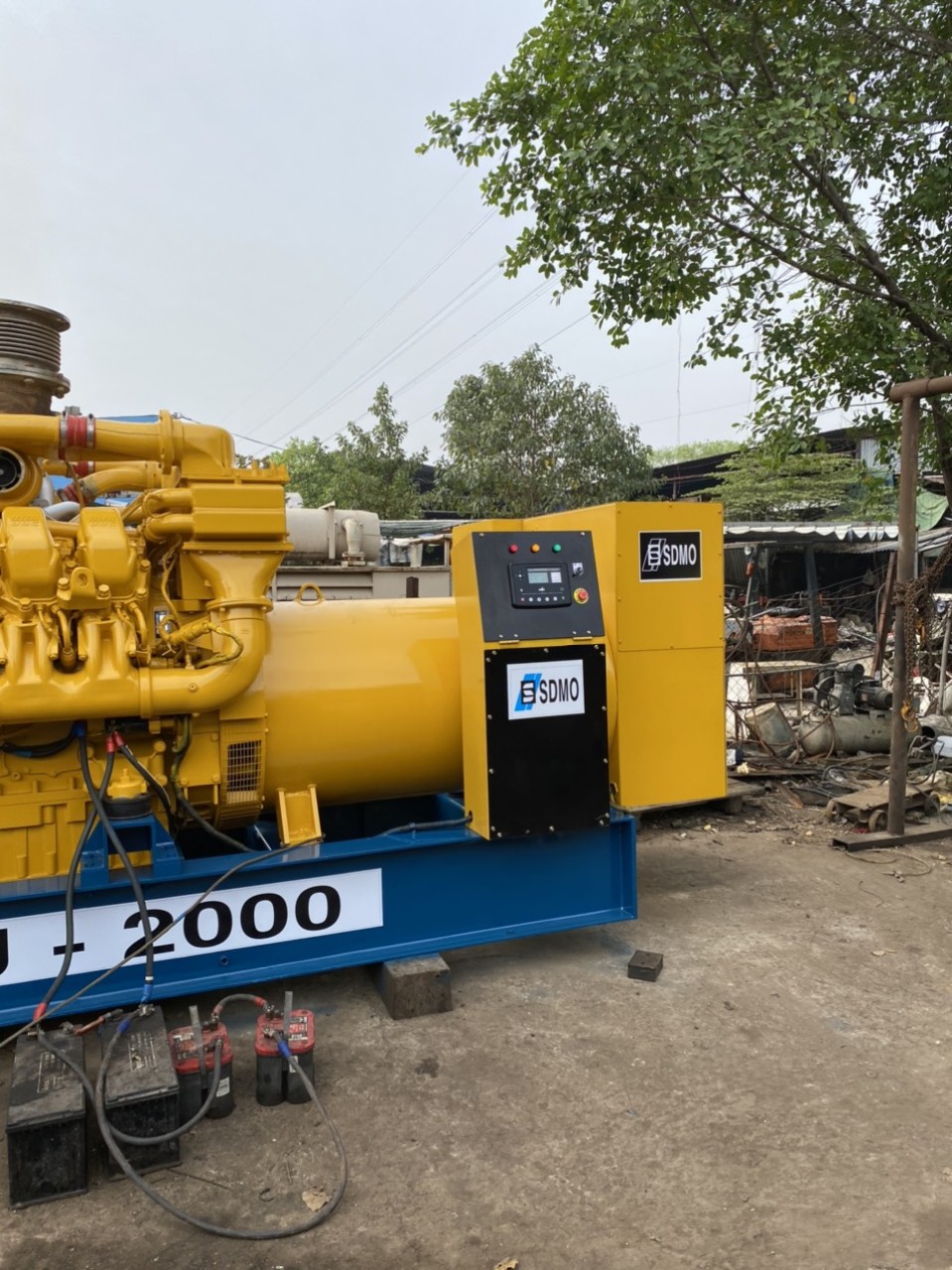 Máy phát điện MTU 2000 Kva – Sdmo ( Đã qua sử dụng)