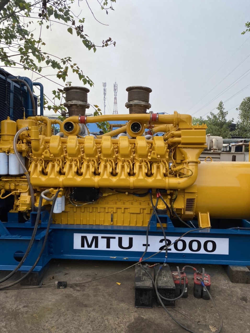 Máy phát điện MTU 2000 Kva – Sdmo ( Đã qua sử dụng)