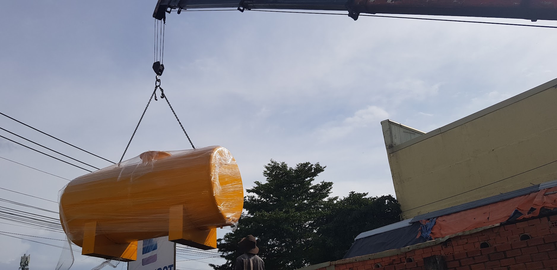 Tank Fuel Gennerator Square 5000 Lit (Circle)