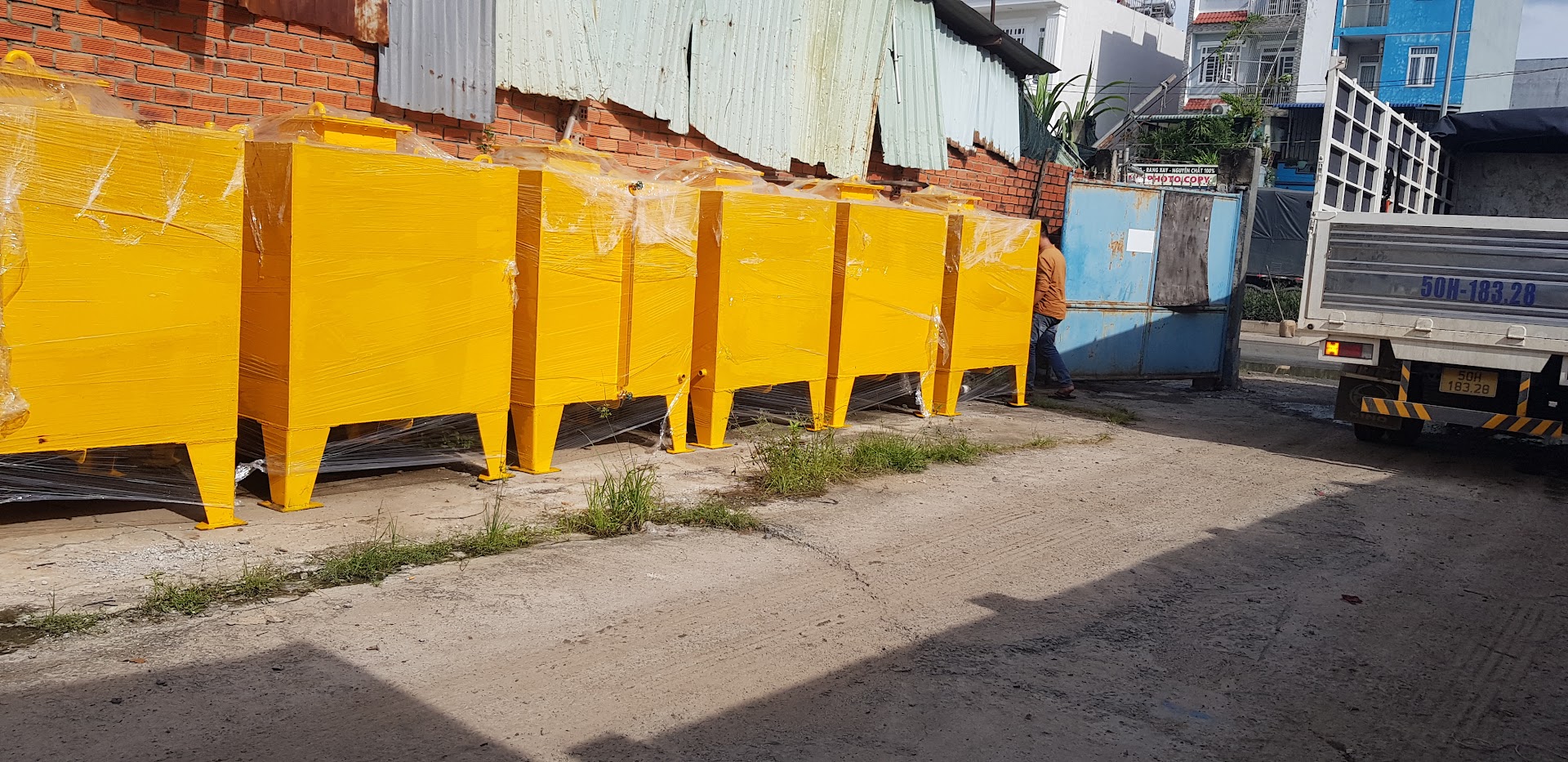 Tank Fuel Gennerator Square 2000 Lit