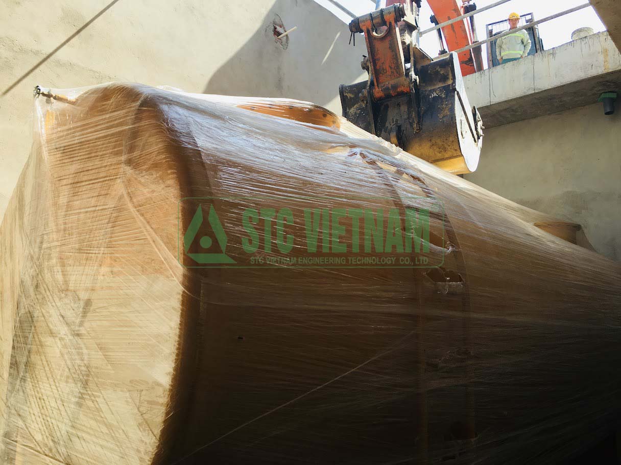 Bồn dầu máy phát điện 22 M3 – 22.000 lit  (Tròn Epoxy)