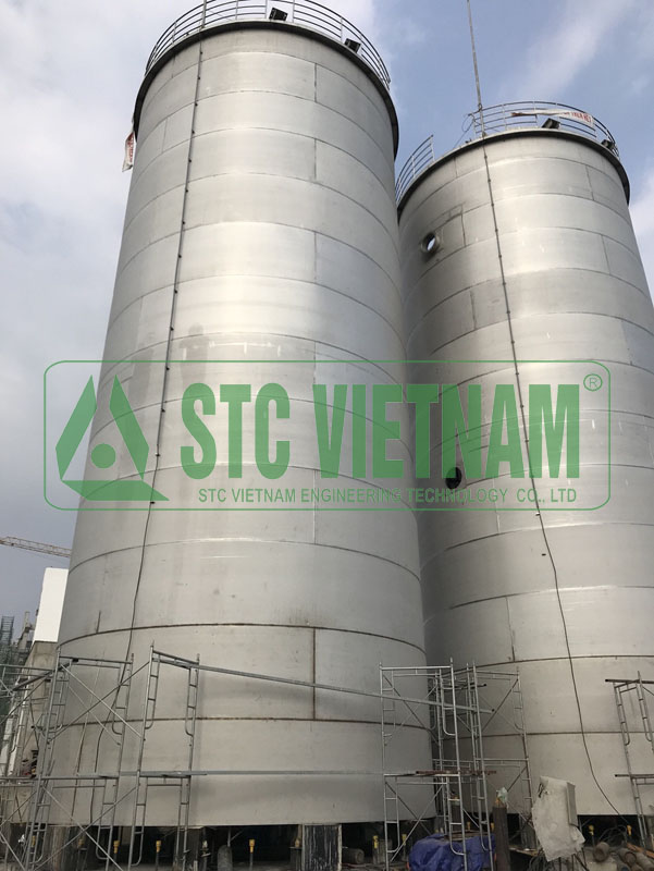 Bồn nước chữa cháy 2500m3 Inox