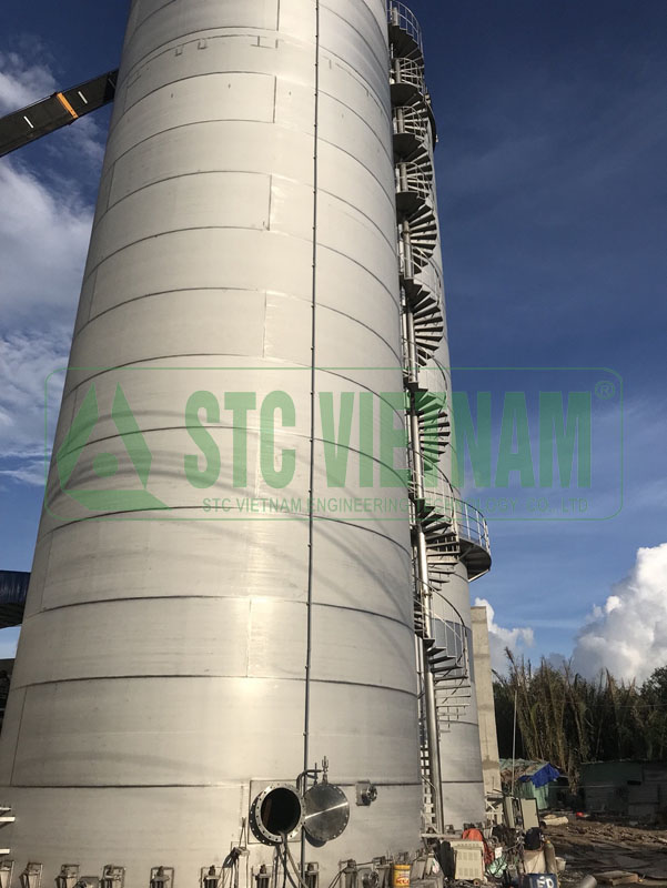 Bồn nước chữa cháy 2500m3 Inox