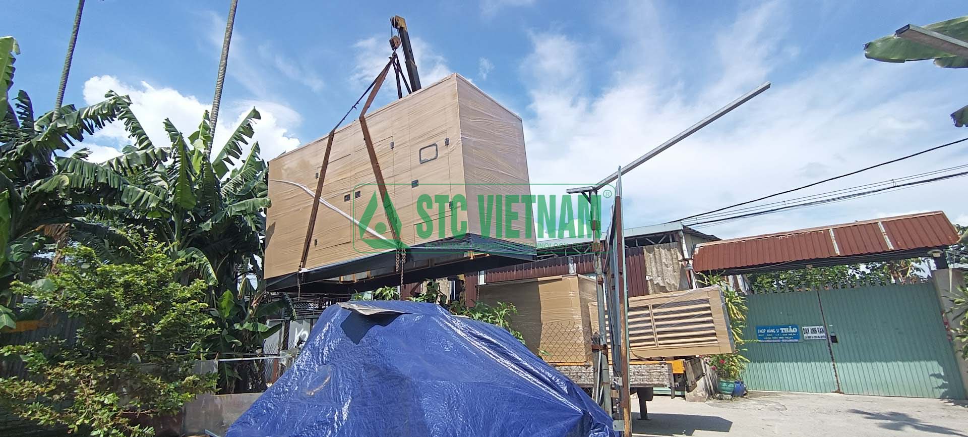 Vỏ cách âm máy phát điện 65Dba